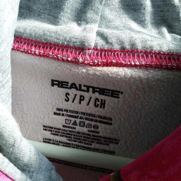 Realtree Women's SZ Small S Camouflage Hoodie - Picture 4 of 5